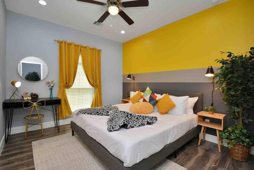 Cheerful House Lking Bedl Med Center, Tsu, Uh, Zoo Сasa de vacaciones Houston